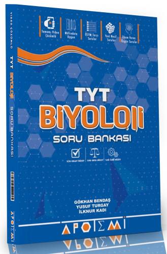 Apotemi Yayınları TYT Biyoloji Soru Bankası - 0