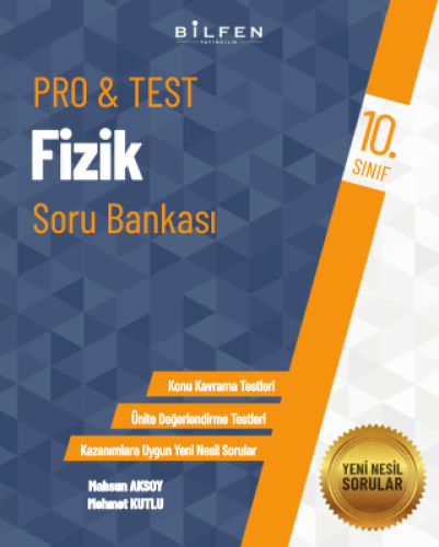 BİLFEN YAYINCILIK 10.SINIF PRO&TEST FİZİK SORU BANKASI - 0