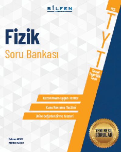 BİLFEN YAYINCILIK 12.SINIF TYT FİZİK SORU BANKASI - 0